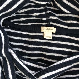 J. Crew Factory Tops - J. Crew striped cowl neck sweatshirt J. Crew Factory Tops - J. Crew striped cowl neck sweatshirt